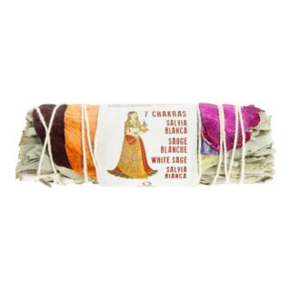 Tierra Zen 7-Chakra California White Sage Smudging Bundle