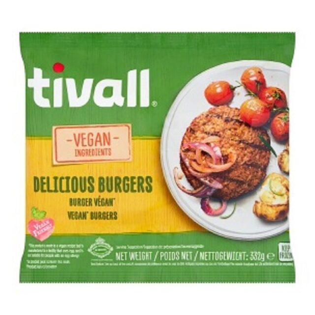Tivall Delicious Vegan Burgers
