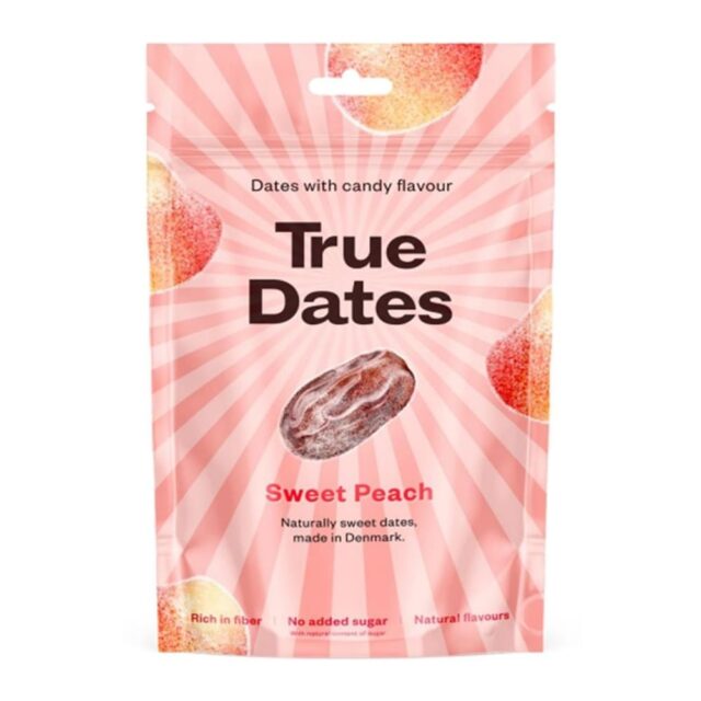 True Gum True Dates Sweet Peach
