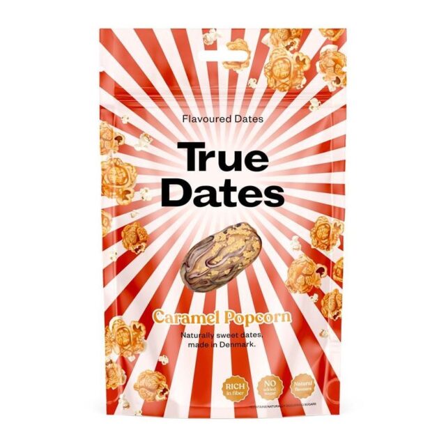 True Gum True Dates Caramel Popcorn