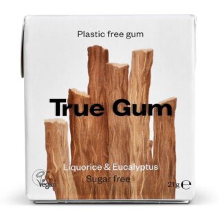 True Gum Sugar Free Chewing Gum - Liquorice & Eucalyptus