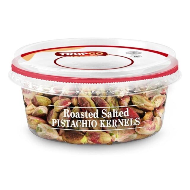Tropgo Foods Roasted Salted Pistachio Kernels