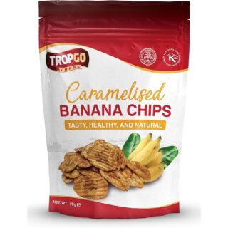 Tropgo Foods Caramelised Banana Chips