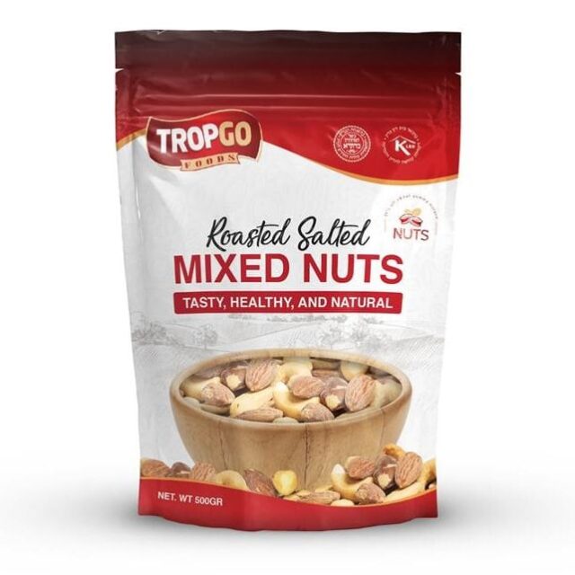 Tropgo Foods Roasted Salted Mixed Nuts
