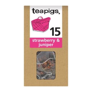 Teapigs Strawberry & Juniper Tea Infusion 15 Tea Bags