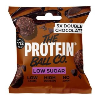 The Protein Ball Co Keto Low Sugar Double Chocolate Balls