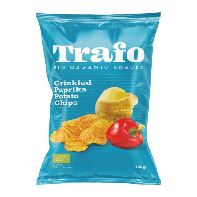 Trafo Organic Crinkle Cut Paprika Crisps