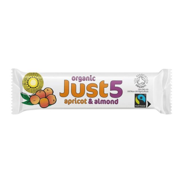 Tropical Wholefoods Organic Apricot & Almond Bar