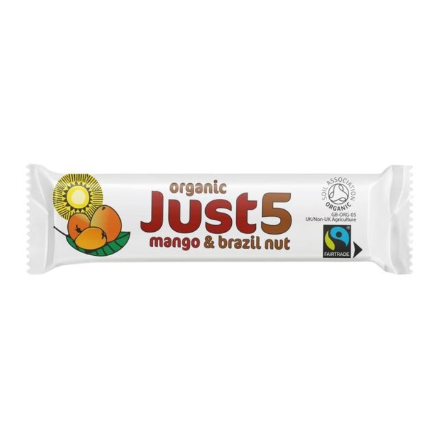 Tropical Wholefoods Organic Mango & Brazil Bar