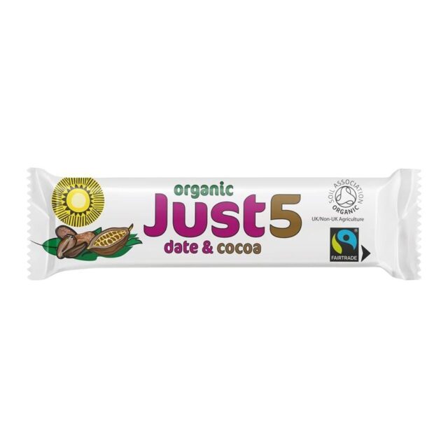 Tropical Wholefoods Organic Date & Cocoa Bar