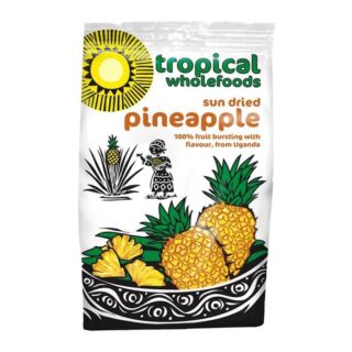 Tropical Wholefoods Organic Sun Dried Pineapple