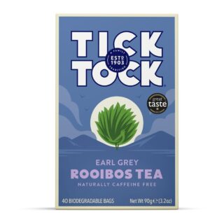 Tick Tock Rooibos Earl Grey 40 Tea Bags