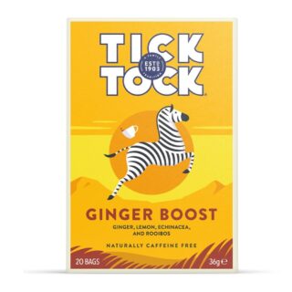 Tick Tock Wellbeing Ginger Boost Tea