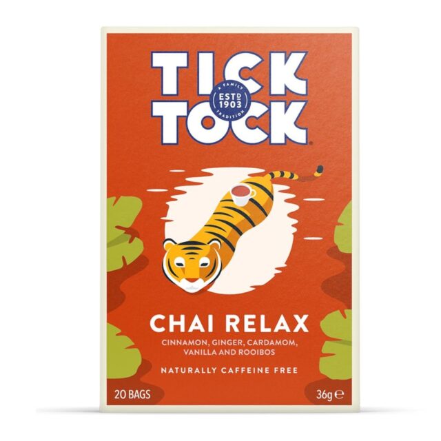 Tick Tock Wellbeing Chai Relax Tea