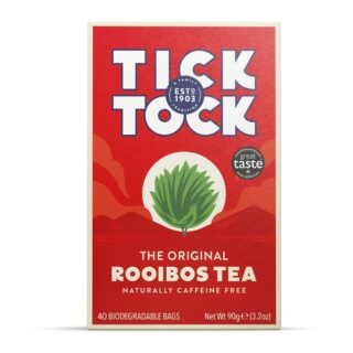 Tick Tock Original Rooibos 40 Tea Bags