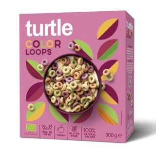 Turtle Color Loops 300g Organic & Gluten Free