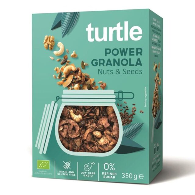 Turtle Power Granola Nuts & Seeds Organic Gluten Free Grain Free