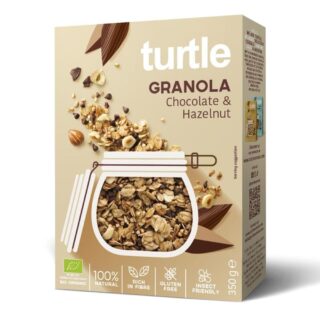 Turtle Organic Granola Chocolate & Hazelnut