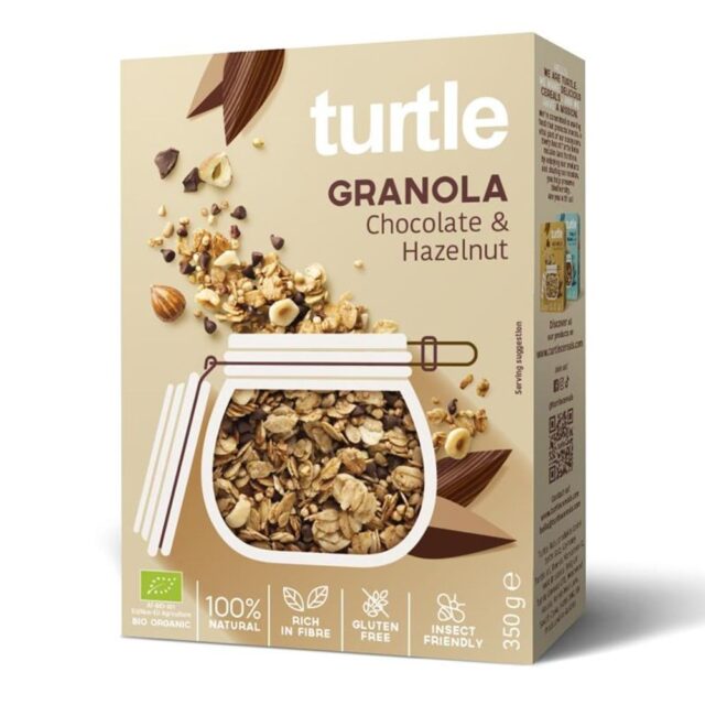 Turtle Organic Granola Chocolate & Hazelnut