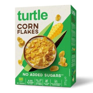 Turtle Organic & Gluten Free Cornflakes No Added Sugar