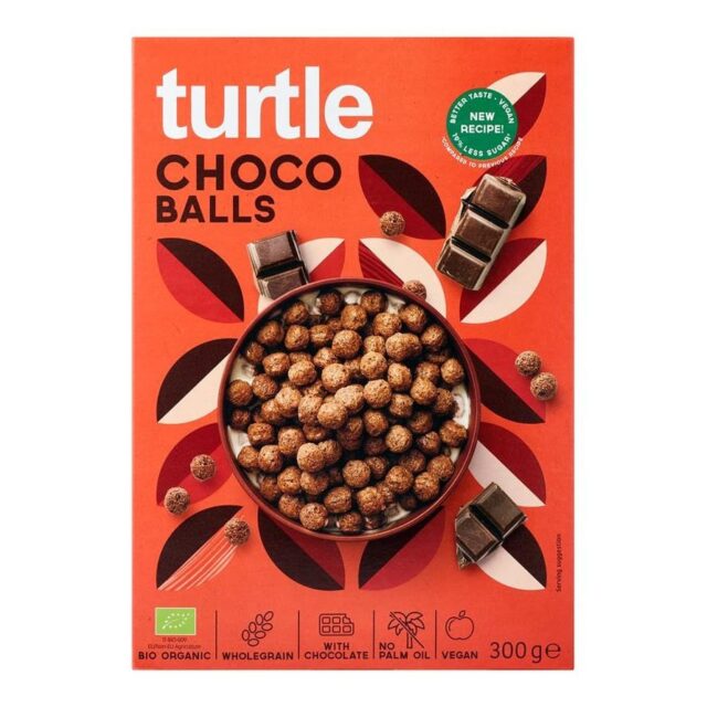 Turtle Chocolate Balls 300g Organic