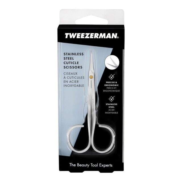 Tweezerman Stainless Steel Cuticle Scissors