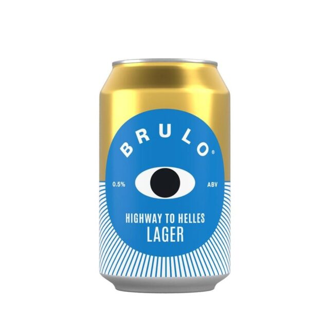 BRULO Highway to Helles Lager Alcohol Free Beer