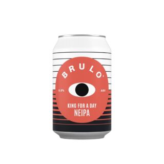 BRULO King For A Day NEIPA Alcohol Free Beer 0.5% ABV