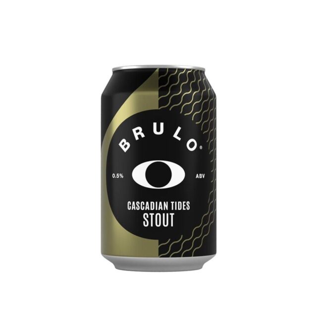 BRULO Cascadian Tides Stout Alcohol Free Beer 0.5% ABV