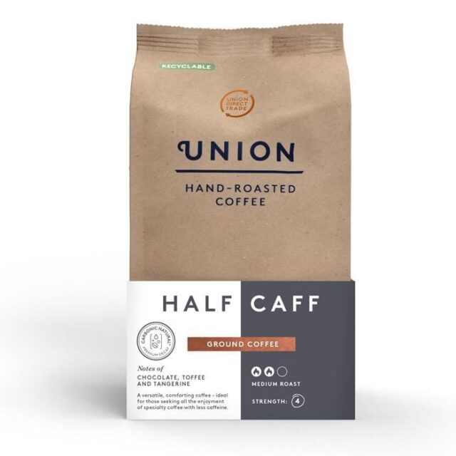 Union Roasted Coffee Half Caff Blend Ground