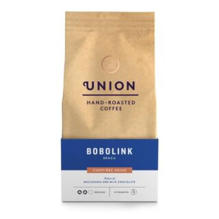 Union Roasted Coffee Bobolink Brazil - Cafetiere Grind