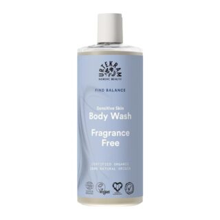 Urtekram Fragrance Free Body Wash for Sensitive Skin