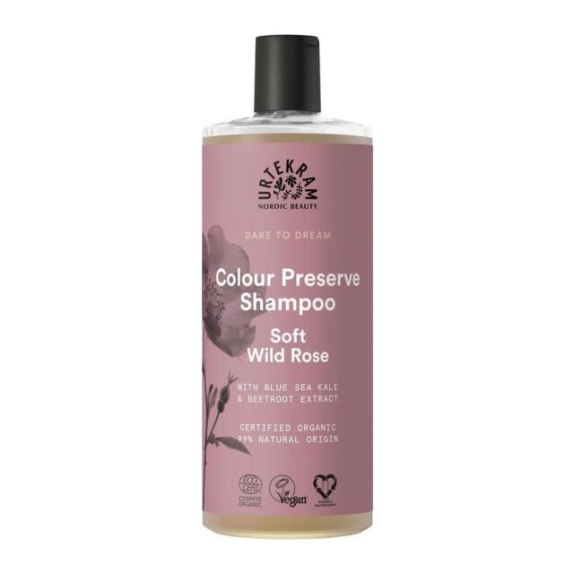 Urtekram Soft Wild Rose Shampoo 500ml Organic