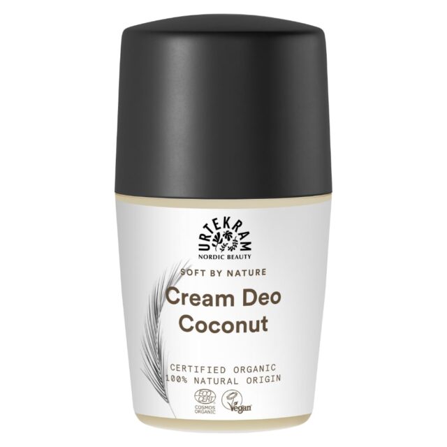 Urtekram Coconut Cream Deodorant Roll On 50ml Organic