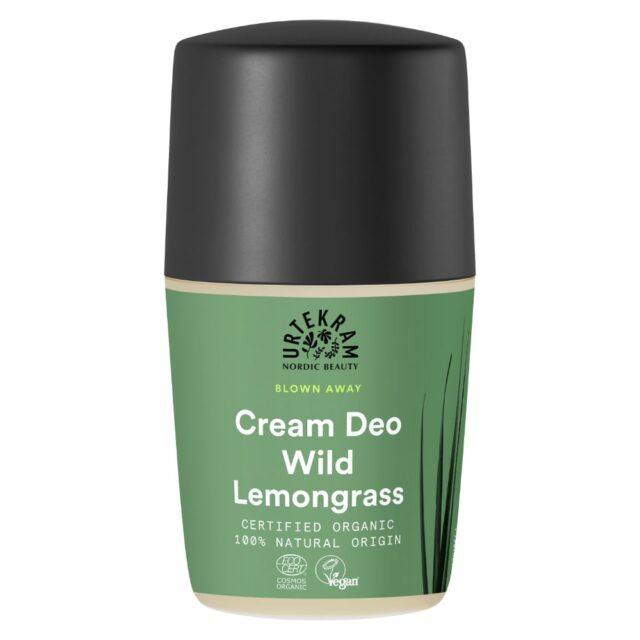 Urtekram Wild Lemongrass Deodorant Roll On 50ml Organic