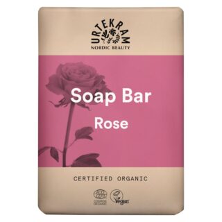 Urtekram Rose Bar Soap 100g Organic