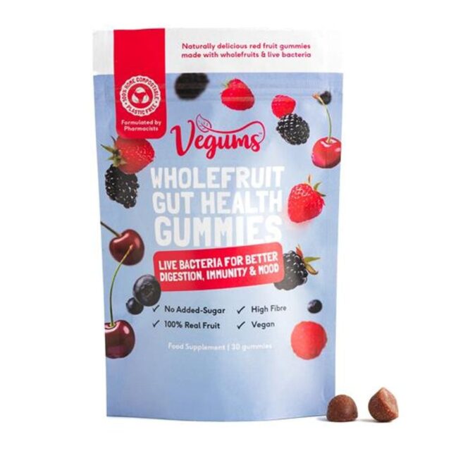 Vegums Gut Health Wholefruit Gummies 30 Gummies