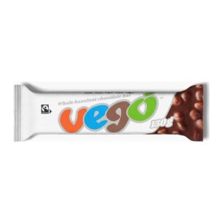 Vego Fairtrade Whole Hazelnut Chocolate Bar
