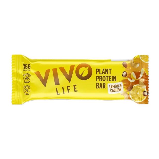 Vivo Life Plant Protein Bar Lemon & Cashew