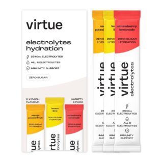 Virtue Drinks Electrolytes Variety Pack 6 x 5g Sachets