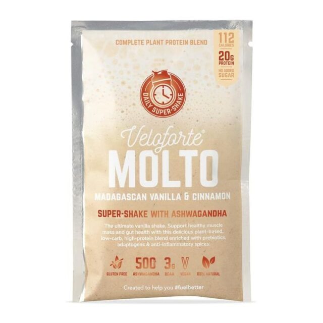 Veloforte Molto Vanilla & Cinnamon Vegan Protein Shake
