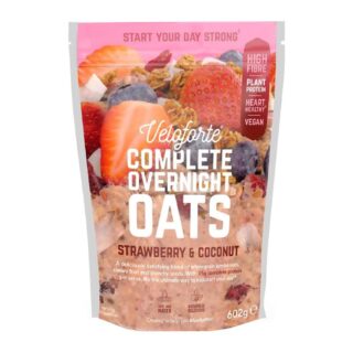 Veloforte Strawberry & Coconut Overnight Oats 602g Pouch