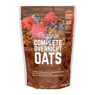 Veloforte Smooth Cocoa Complete Overnight Oats 630g Pouch