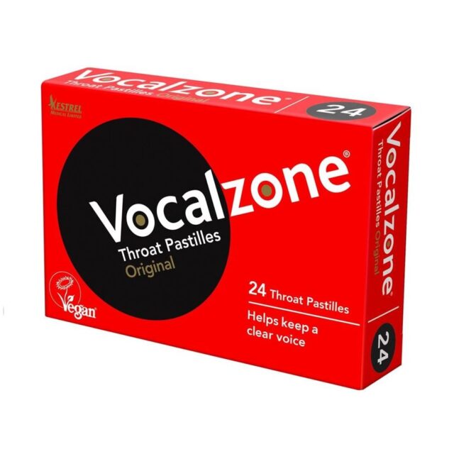 Vocalzone Original Throat Pastilles (24 Pastilles)