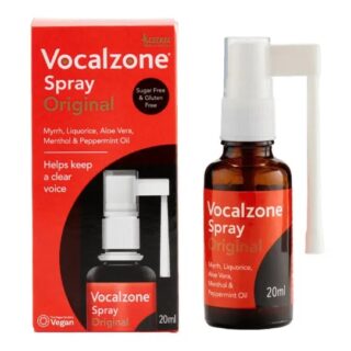 Vocalzone Spray for Hard Working Voices