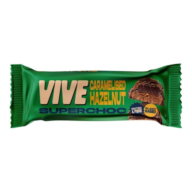 Vive Superchoc Caramelised Hazelnut Chocolate Bar