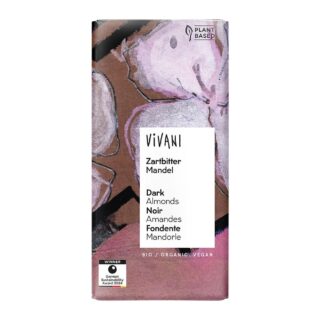 Vivani Dark Almond Chocolate 55% Organic
