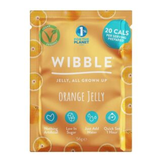 Wibble Orange Vegan Jelly Crystals