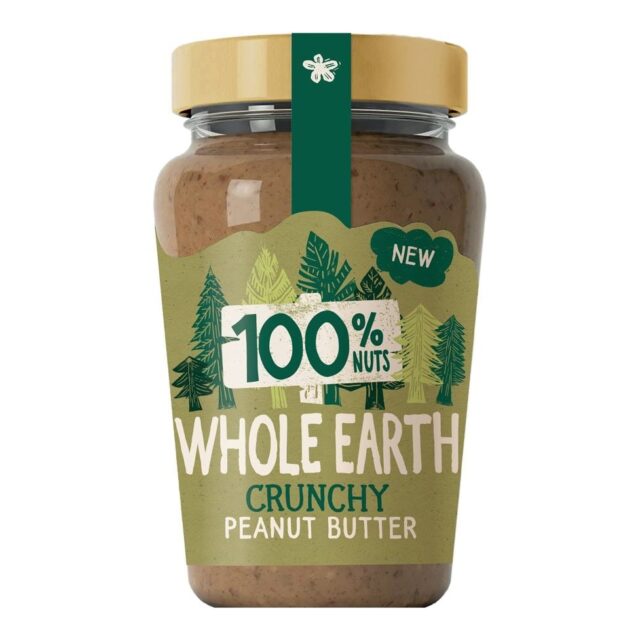 Whole Earth 100% Nuts Crunchy Peanut Butter