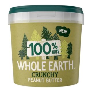 Whole Earth 100% Nuts Crunchy Peanut Butter